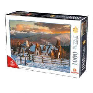Dtoys Puzzle 1000 pièces : Roumanie : Clay Castle