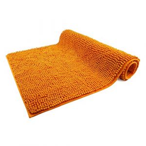 WohnDirect - Badteppich Badematte PARIS Badematten 1 ct Orange (34.99 € / 1 ct)