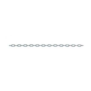 Posamo Chainette acier noir 1,4mm Ro.25m(130x60) (Par 25)