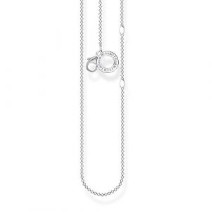 Thomas Sabo Chaîne Charm argent Argent sterling 925 Gris - Couleur Gris - Taille XL