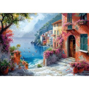 KS Games Puzzle 1000 pièces : Côte Amalfitaine