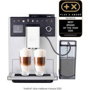 Melitta Expresso Broyeur F630-201 LATTE SELECT ARGENT