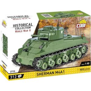 Image de Cobi 2715 - Char Sherman M4A1 (Jeu de Construction)