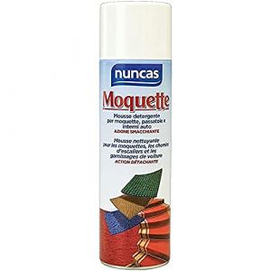 Nuncas Mousse detergente per moquette, passatoie e interni auto