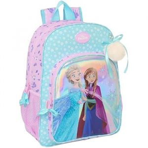 Safta Sac à dos scolaire pour enfant - FROZEN COOL DAYS - Bleu - Synthétique - La Reine des Neiges