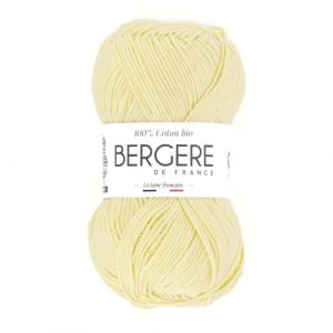Pelote 100% Coton Bio - Bergère De France Paille