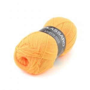 Fil à tricoter Layette Plus - Plassard 42 Orange - 42 Orange