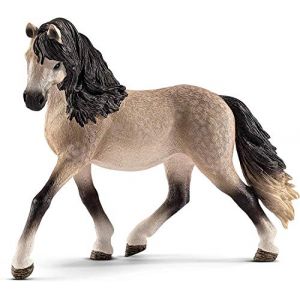 Image de Schleich Figurine jument andalouse - dimension : 12,6 cm x 4,8 cm x 10,7 cm