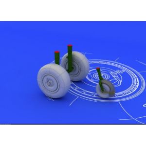 Eduard MAQUETTE JU 88 WHEELS LATE REVELL /72 672014