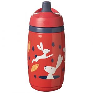 Tommee tippee Superstar Sport 12m+ gourde isotherme pour enfant Red 266 ml