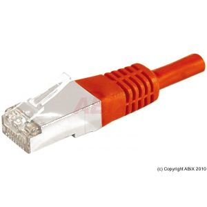 Image de Dexlan 859530 - Cordon réseau RJ45 patch FTP Cat.6a 15 cm