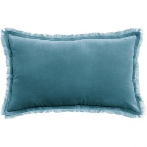 Image de Declikdeco Coussin uni Fara Acier