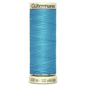 Fil À Coudre 100% Polyester Gutermann 1 Bobine Ref 701939 Et 788988 - Att 197 - Bleu Piscine