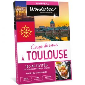 Wonderbox Coffret cadeau Coups de cœur à Toulouse