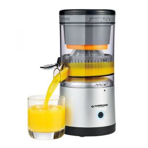 nexxtpc Hurricane Juicer - Extracteur de jus pour fruits et légumes - Slowjuicer - Sans fil avec câble de chargement USB - 500 RPM - Silver