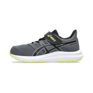 Asics Chaussures Jolt 4 gris ombre jaune enfant - 33