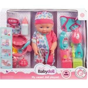 WDK Partner Coffret Poupon 30 cm et Accessoires