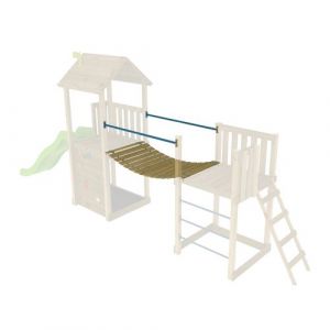 TP Toys Pont suspendu pour aire de jeux SKYWOOD bois FSC