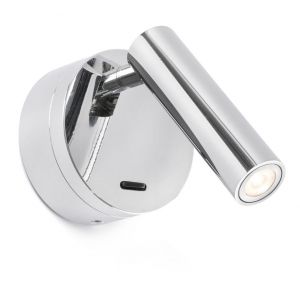 Faro Applique Boc Chrom&eacute; 1x3W LED