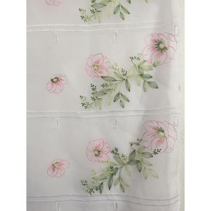 LINDER Modulable brod&eacute; fleurs