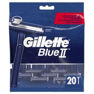 Gillette Blue II Disposable Razors 20 pcs