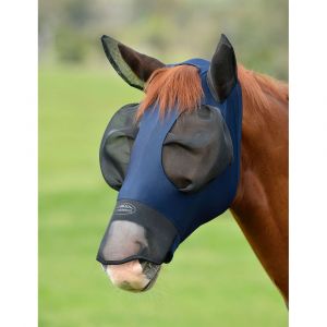 Weatherbeeta Masque anti-mouches pour cheval Comfitec Luxe
