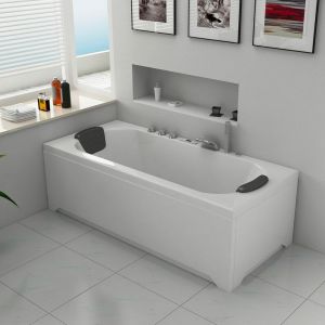 Distribain Baignoire baln&eacute;o Olympus 28 jets - Blanc