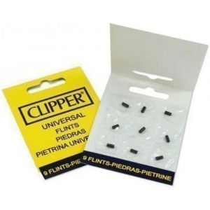 Image de Clipper Pierres à Briquet - Flint 9 Pièce en Enveloppes - PatchouliWorld