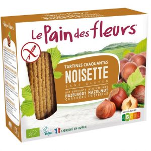 Le pain des fleurs Tartine craquante noisette bio - 150 g