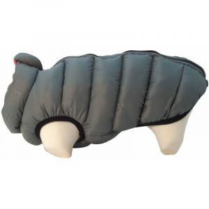 Chadog Doudoune Lighty R&eacute;versible Rose et Gris Taille : T36 - Gris/Rose