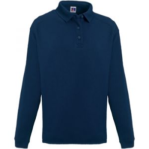 Russell Europe - Sweatshirt avec col et boutons - Homme (2XL) (Bleu marine) - UTRW3275