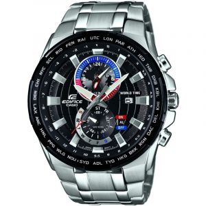 Image de Casio Montre Homme Analogique Quartz avec Bracelet en Acier Inoxydable - EFR-550D-1AVUEF