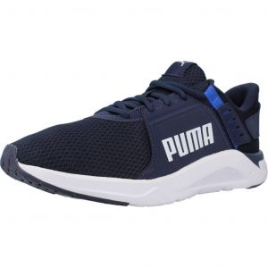 Puma Unisex Adults' Sport Shoes FTR CONNECT Road Running Shoes NAVY-ROYAL SAPPHIRE, 45