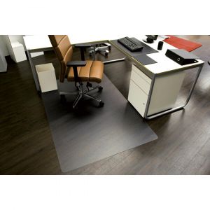 Hellocarpet - Tapis de protection sol transparent recyclable Blue Transparent 120x150 - Transparent