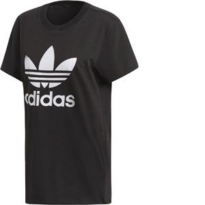 Adidas Boyfriend Tee T-Shirt Femme, Noir, FR : M (Taille Fabricant : 40)
