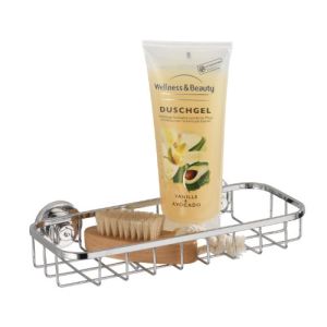 Wenko 17795100 - Etag&egrave;re plat Bovino Power-Loc en inox