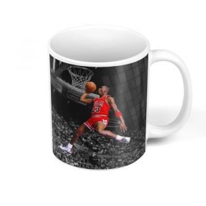 Mug C&eacute;ramique Michael Jordan Gros Dunk Chicago Bulls Basketball GOAT