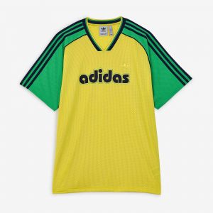 Adidas Maillot Jersey 3 Stripes Jaune/vert