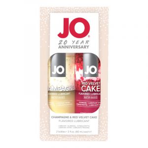 System Jo 20 Year Anniversary Gift Set Champagne & Red Velvet Cake - 60ml