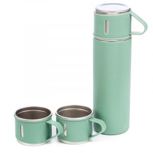 Dam Jeu de thermos de 500ml et 3 tasses isolantes.