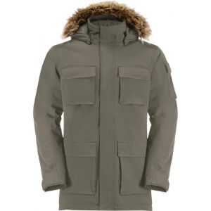 Jack Wolfskin Glacier Canyon Parka Homme, vert XL Parkas