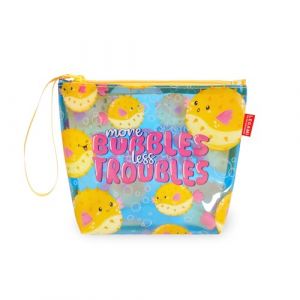 Legami Pochette Mare, mer Femme, Bleu, S