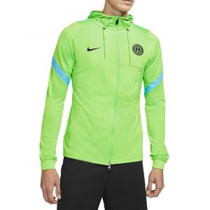 Nike Veste de survêtement de football à capuche Dri-FIT Inter Milan Strike pour Homme - Vert - Taille XS - Male