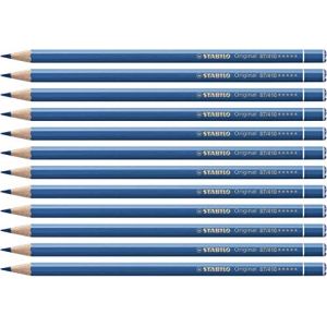 Stabilo Original Crayon de couleur de haute qualité - Boîte avec 12 unités ? Couleur Bleu Ciel Intenso - 87/410