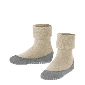 Falke Cosyshoe Teens Enfants Chaussons Beige 33-34