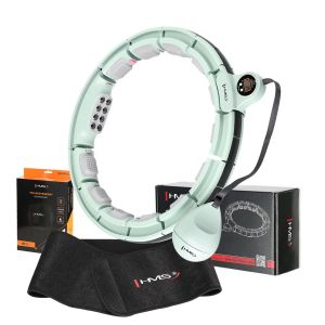 Ensemble hula hoop magnétique avec compteur femme HMS HHM13