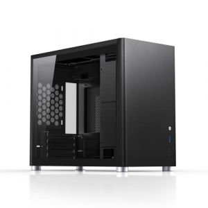 Jonsbo D30 mATX Boîtier PC pour Refroidissement AIO, boîtier PC, boîtier PC Gaming PC boîtier en Verre, m ATX boîtier Petit boîtier PC, boîtier PC, boîtier PC, boîtier PC Matx