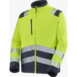 Veste softshell TATRAS HV jaune/bleu marine TXL - CEPOVETT - 9S023042-727-XL