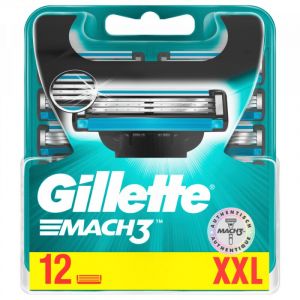 Gillette Mach3 Rasierklingen x12