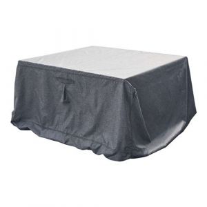 Hesperide Housse de protection pour table carrée M HAMBO - 165 x 165 x 80 cm - Gris - Hambo